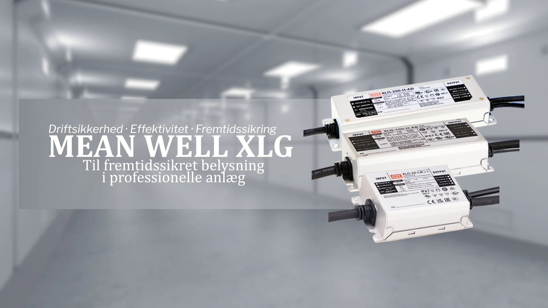 MEAN WELL XLG serien